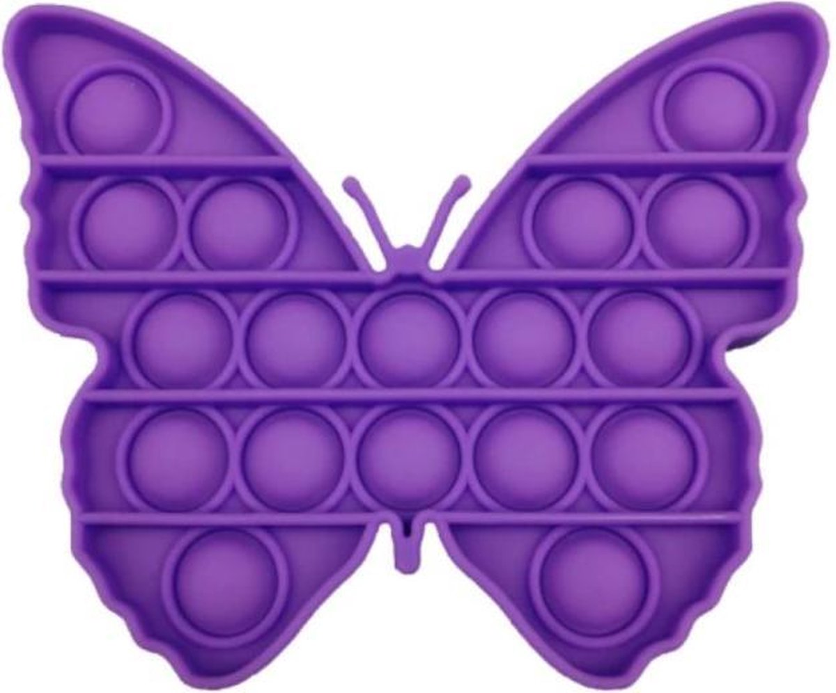 Pop it | fidget toys | vlinder paars| pop it fidget toy |pop it | Anti Stress Speelgoed
