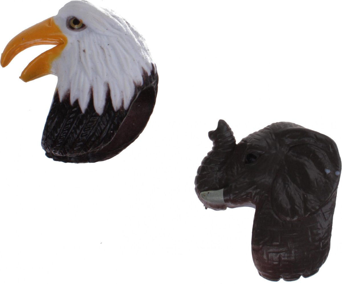 Tender Toys Vingerpopjes Arend En Olifant 3