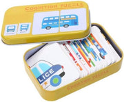 ProductGoods - Baby/Kinderen Geheugen Puzzel - Engels Chinees Leren - Thema Voertuigen - Speelgoed - Leren - Spelen - Puzzel - Educatieve Speelgoed