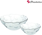 Pasabahce Pastoral - Saladeschaal Met Kleine Schaaltjes - Set van 7 - 270 mm