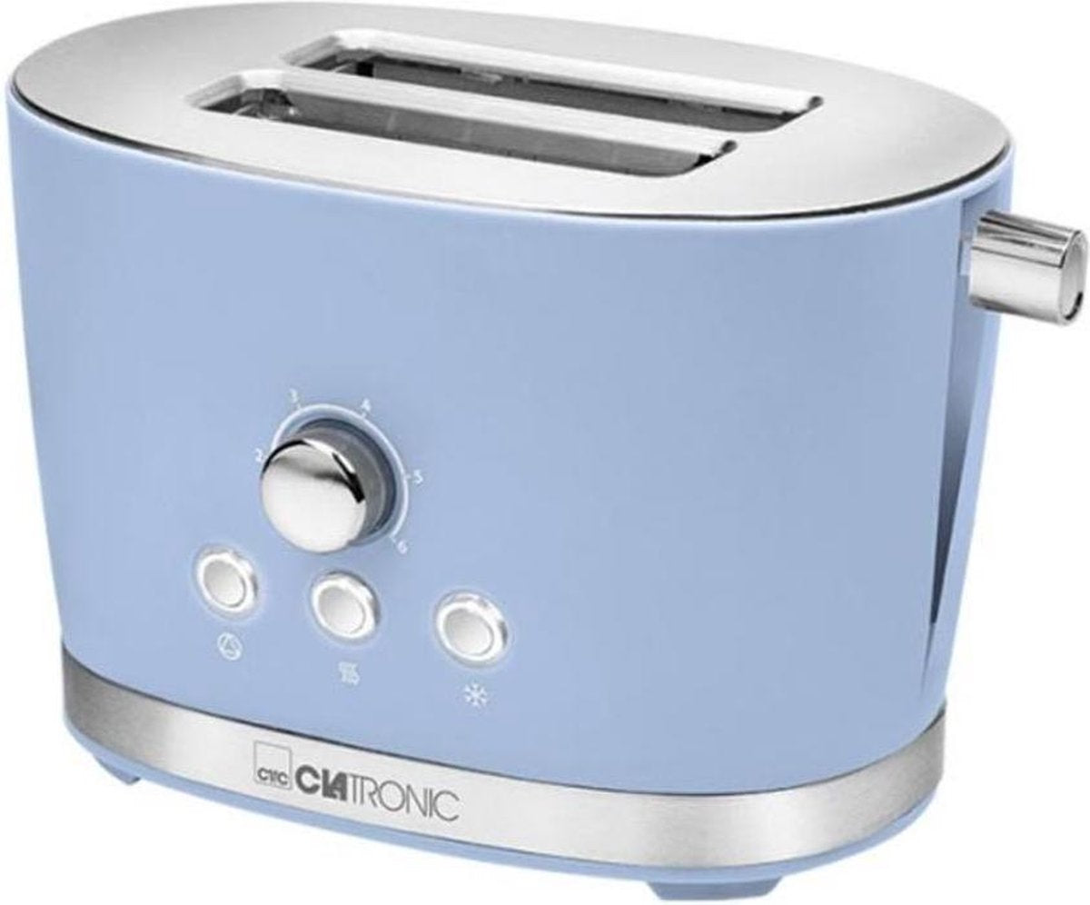 Clatronic TA 3690 Broodrooster Met broodrekje Blauw