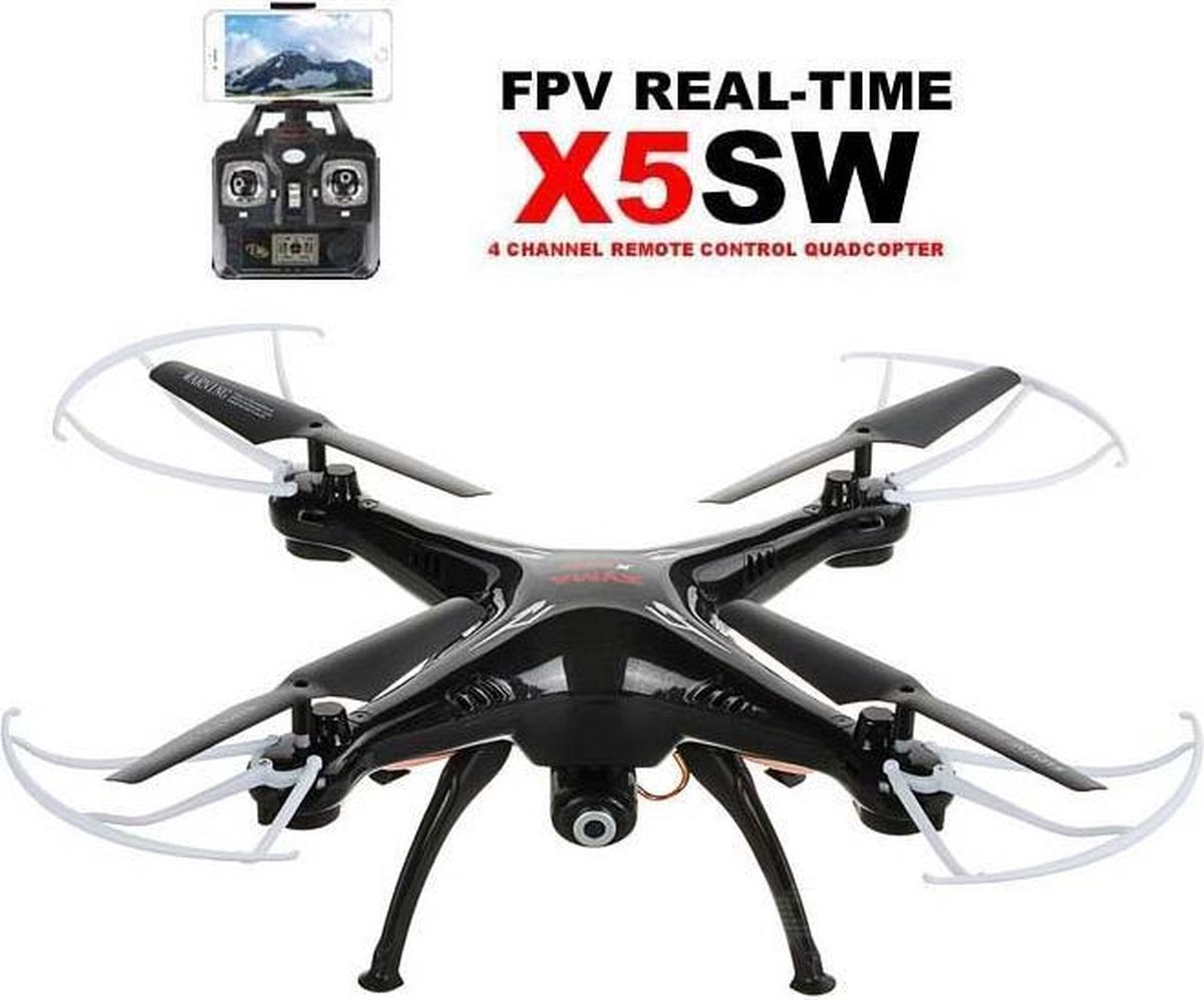 Syma X5SW met Camera - Drone - zwart