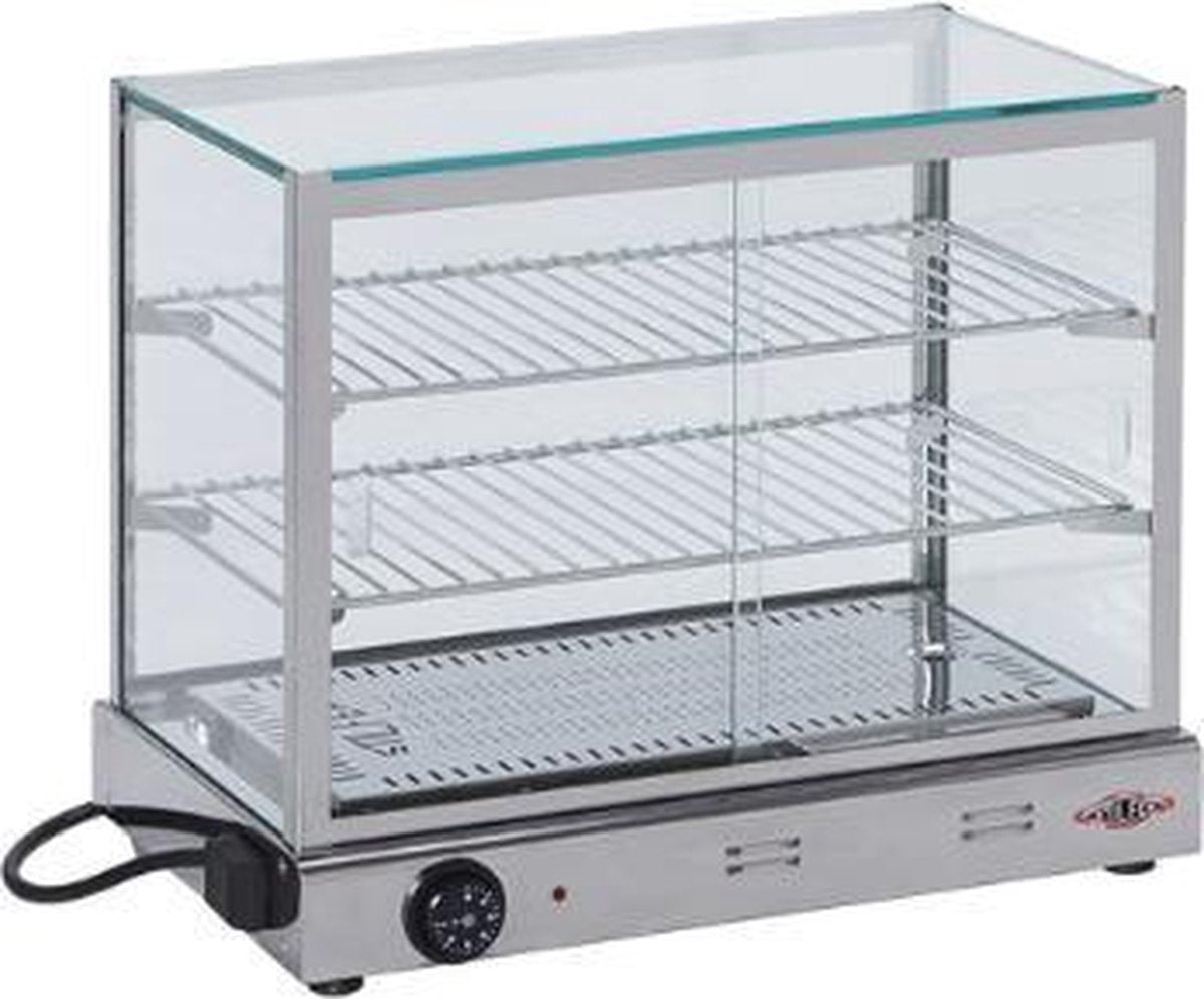 Stilfer warmhoudvitrine - 420x520x330 mm (bxdxh)