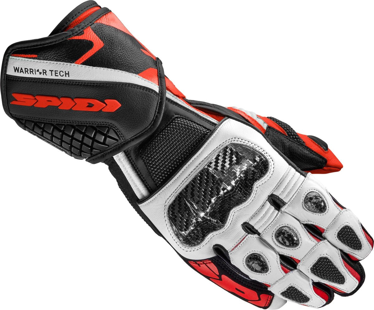 Spidi Carbo 5 Red Motorcycle Gloves S
