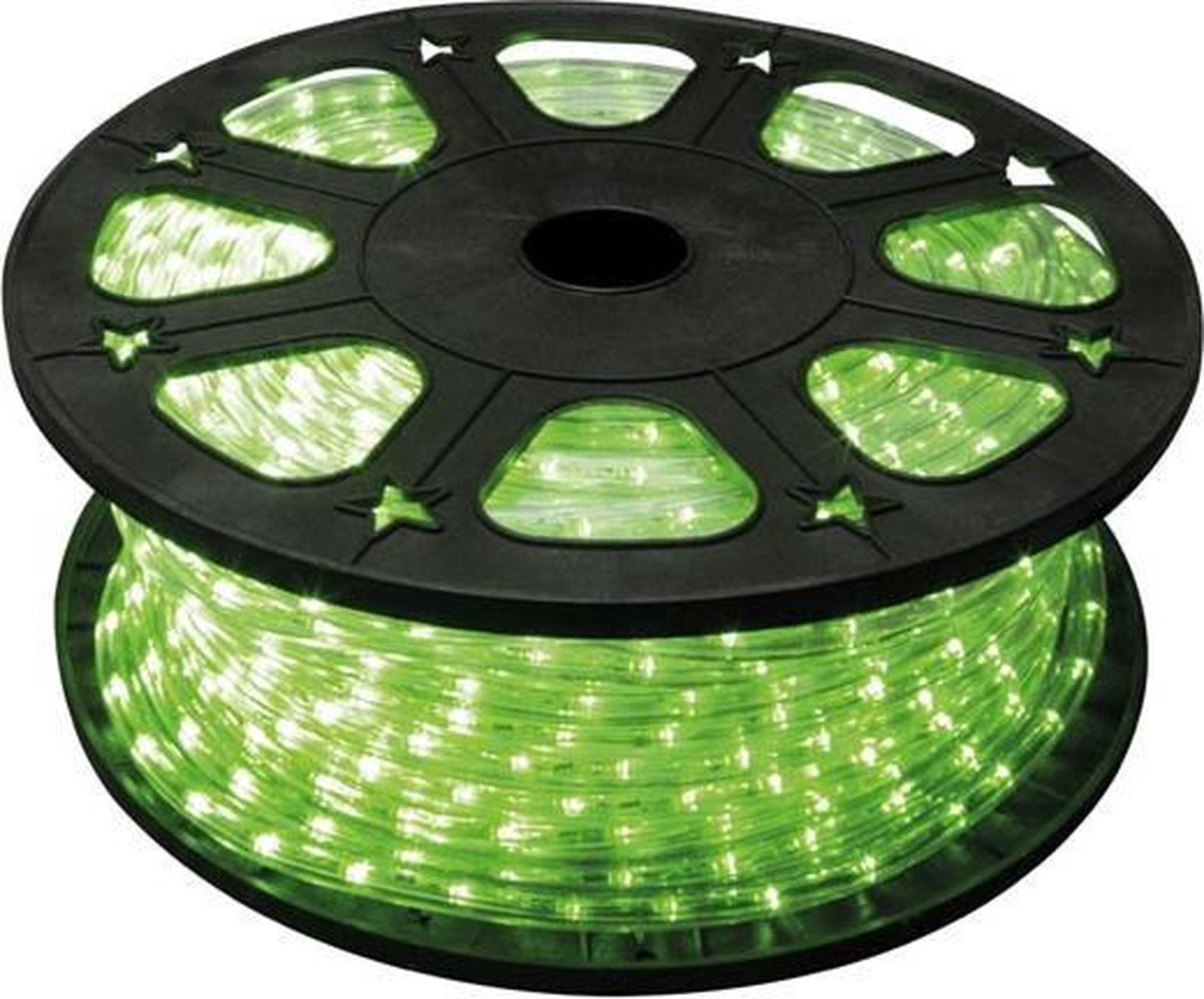 Velleman LED-LICHTSLANG - 45 m - GROEN (HQRL45004)