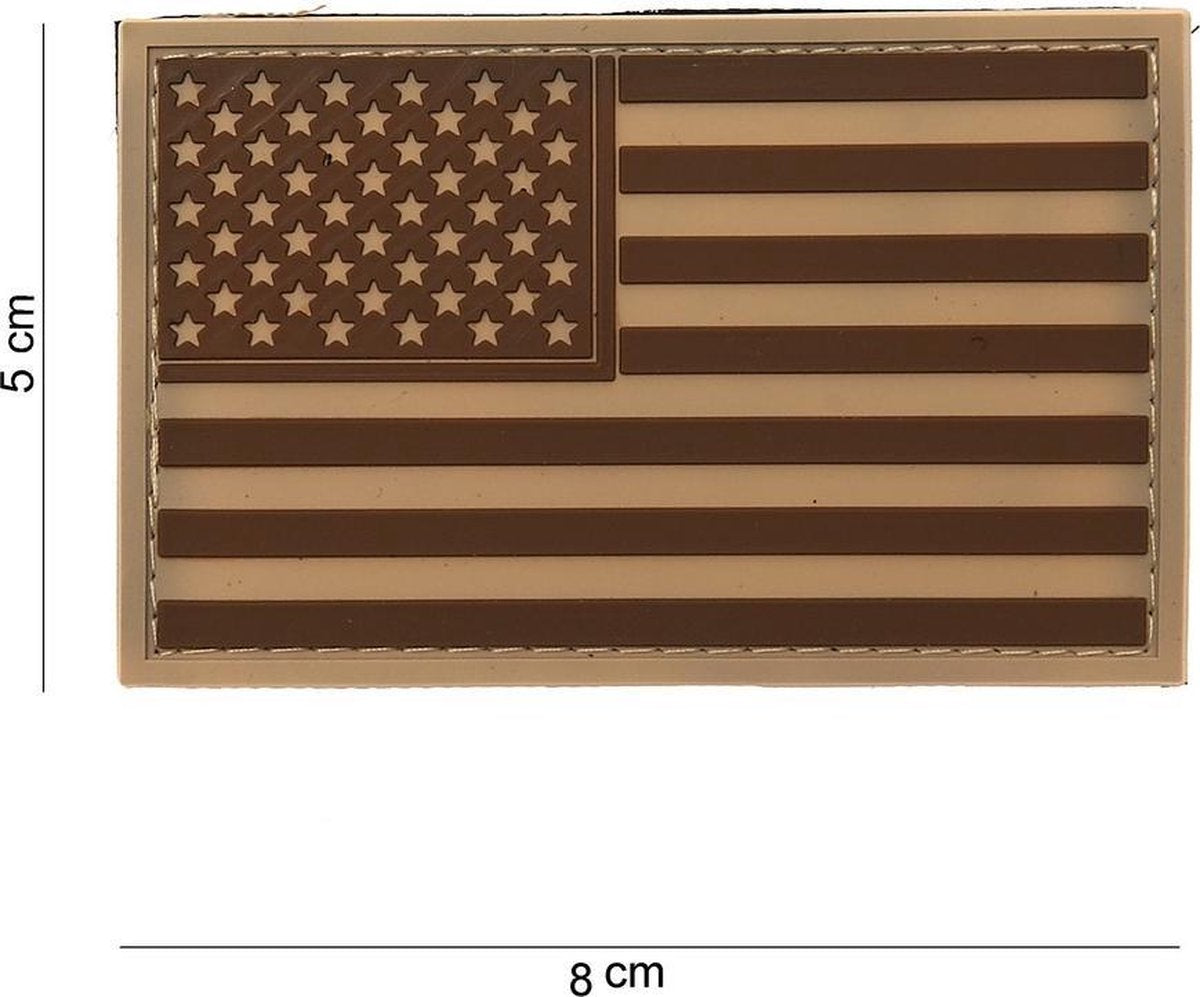 Embleem 3D PVC USA desert