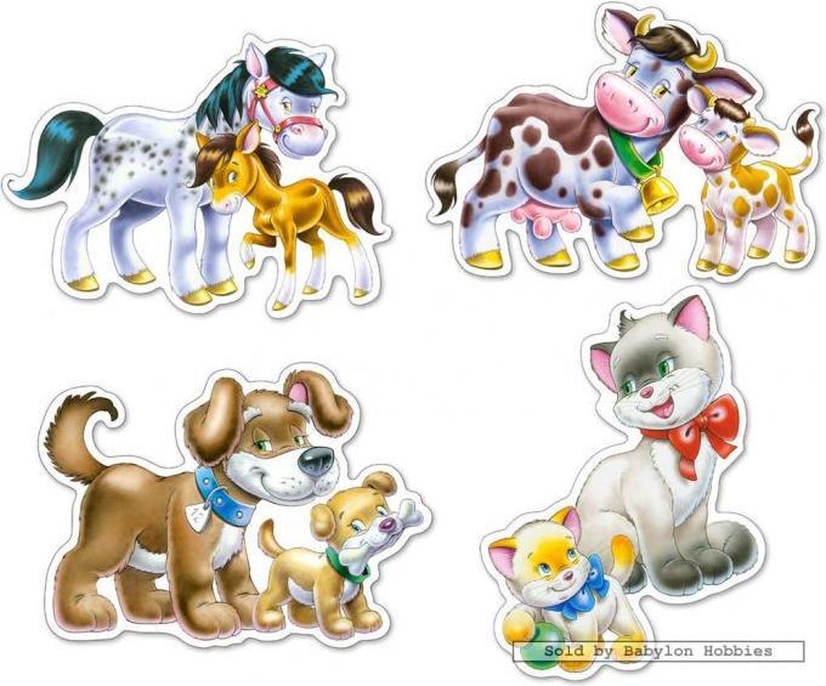 Dieren met hun baby's