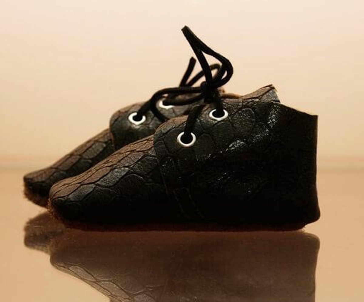 Babyslofjes slofjes leren leer schoentjes babyschoenen Manoh