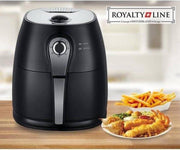 Royalty Line hetelucht friteuse Deluxe- Zwart