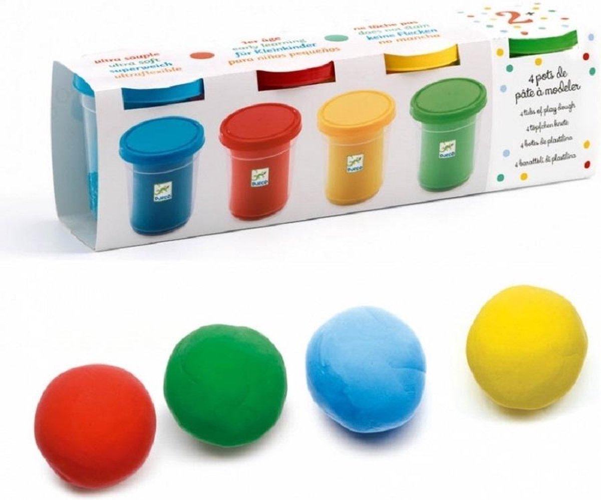 Djeco - Klei 4 potjes - 2+