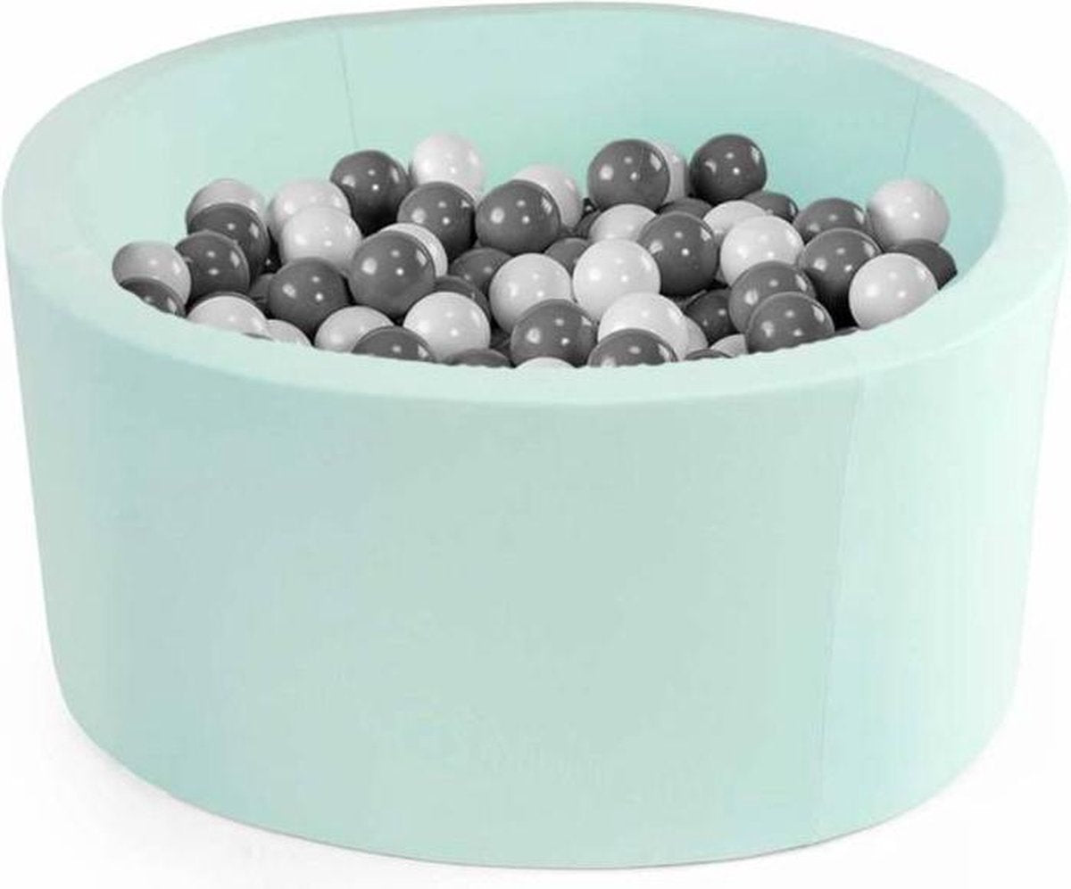 Ballenbak XL rond 90x40 mint Misioo