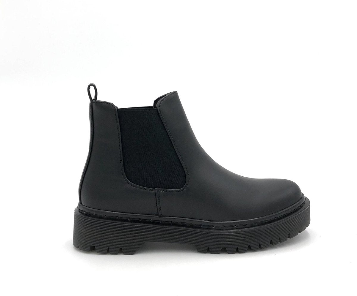 BOOTS LIV - Maat 38 - Enkellaars - Chelsea Boots - Zwart