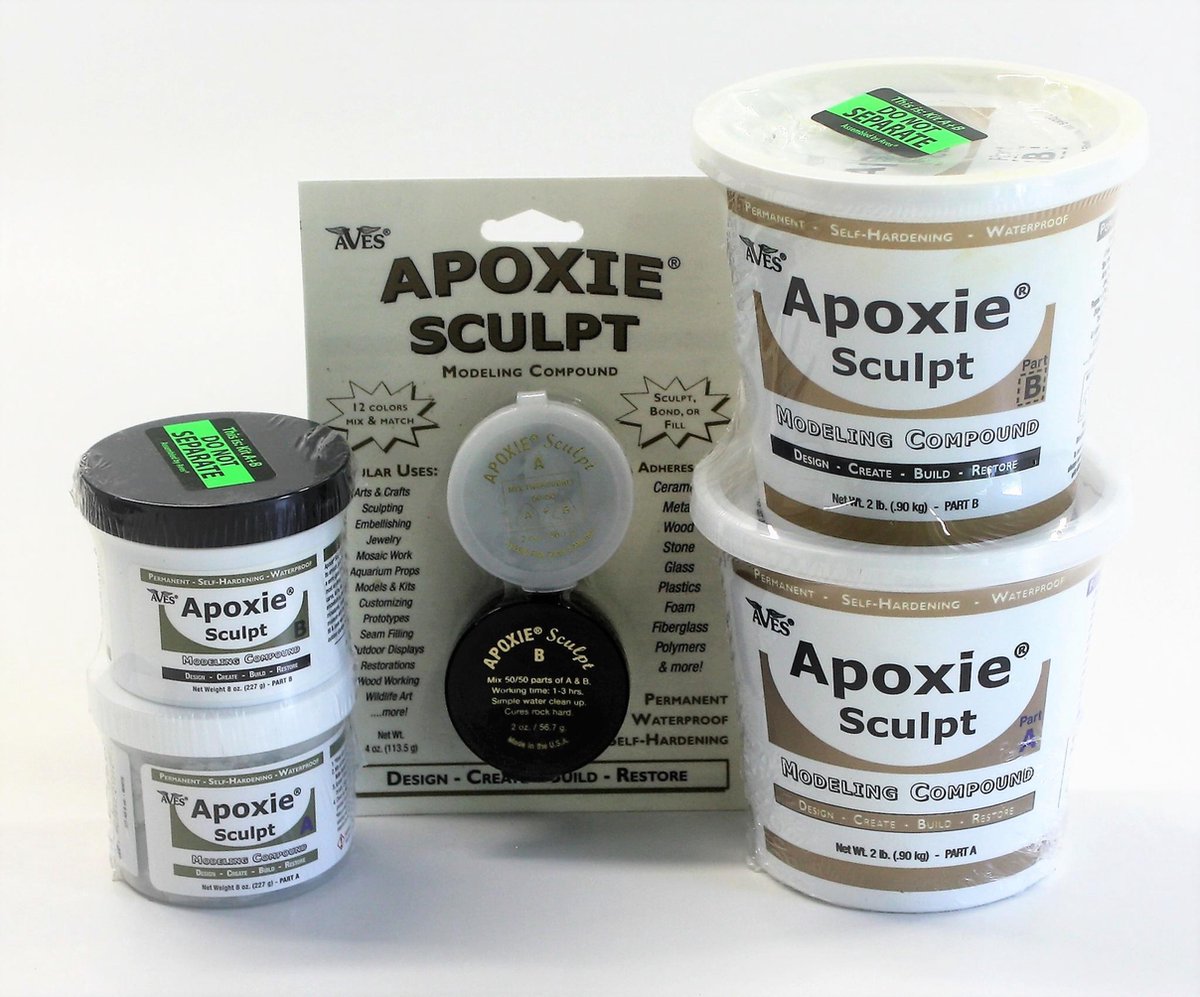 Apoxie Sculpt - Kleur: Bruin