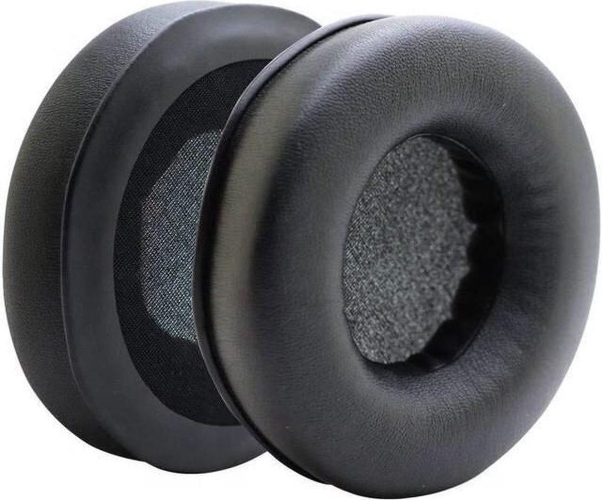 Luxe Lederen Oorkussen Set Voor JBL Synchros E50BT/S500/S700 - Vervangende Koptelefoon Earpads - Oor Kussens - Ear Pads - Oorkussens Met Noise Cancelling Memory Foam Binnenlaag - Zwart