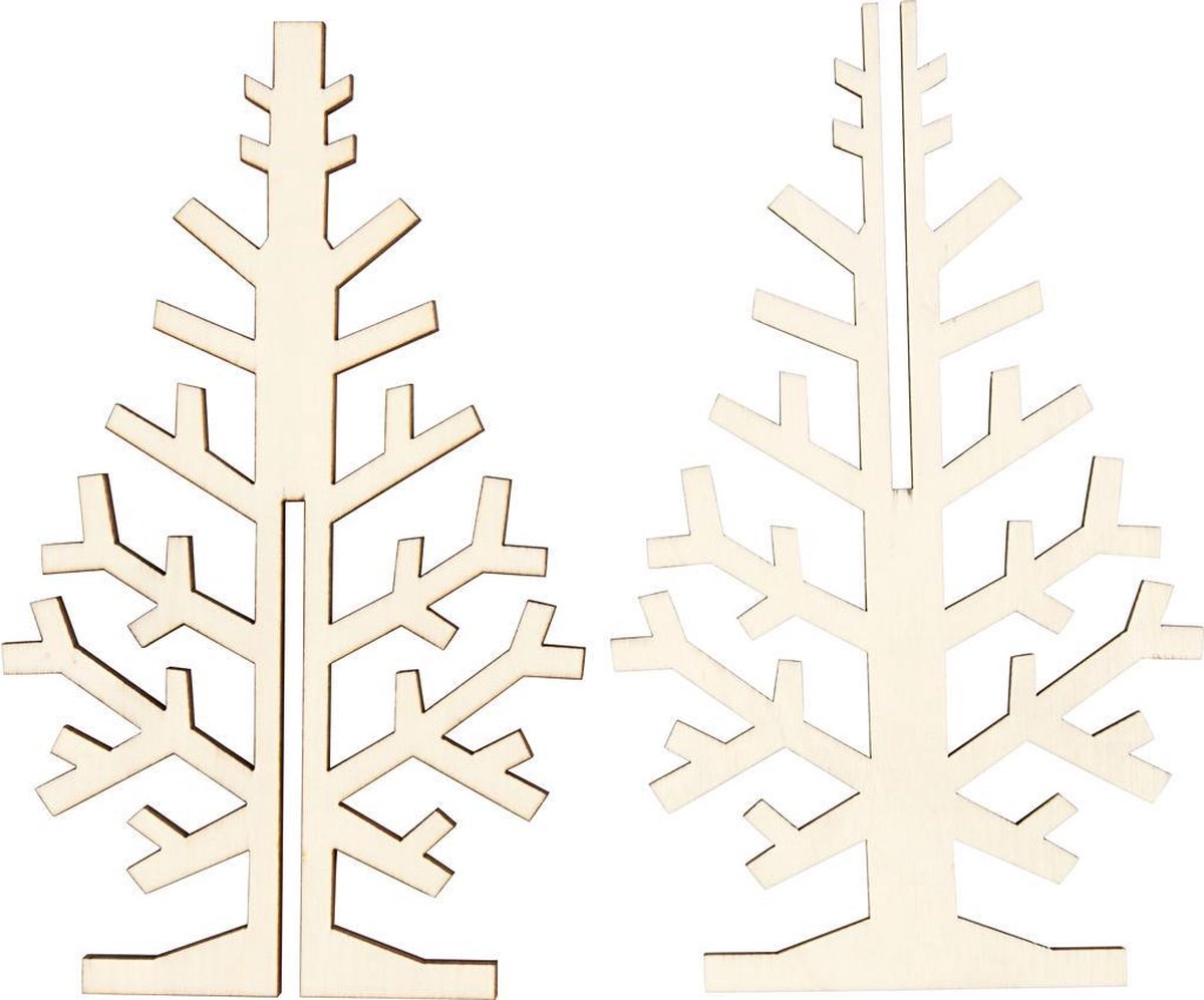 Christmas Tree. H: 20 cm. W: 12 cm. 1 pc