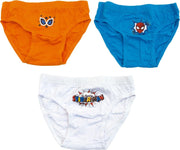 Marvel Onderbroeken Spider-man Junior Oranje/blauw/wit 3-delig Mt 4-5
