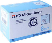 BD Micro-Fine Plus Pennaald 31g 8mm