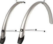 Spatbordset Polisport Towny 28 Inch / 46 mm - zilver