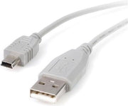 Sharkoon - USB 2.0 A Male naar USB 2.0 Mini Male - 1 m