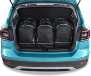 VW T-CROSS 2018+ 3-delig Reistassen Op Maat Auto Interieur Kofferbak Organizer Accessoires