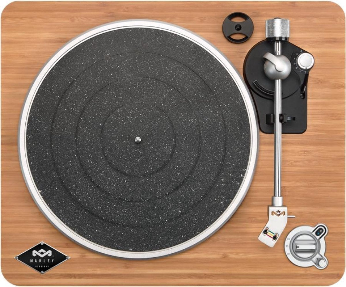 House of Marley Stir It Up Wireless Bluetooth Platenspeler - Audio Technica Naald - USB
