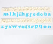 FMM Alphabet Tappits Art Deco Lower Case