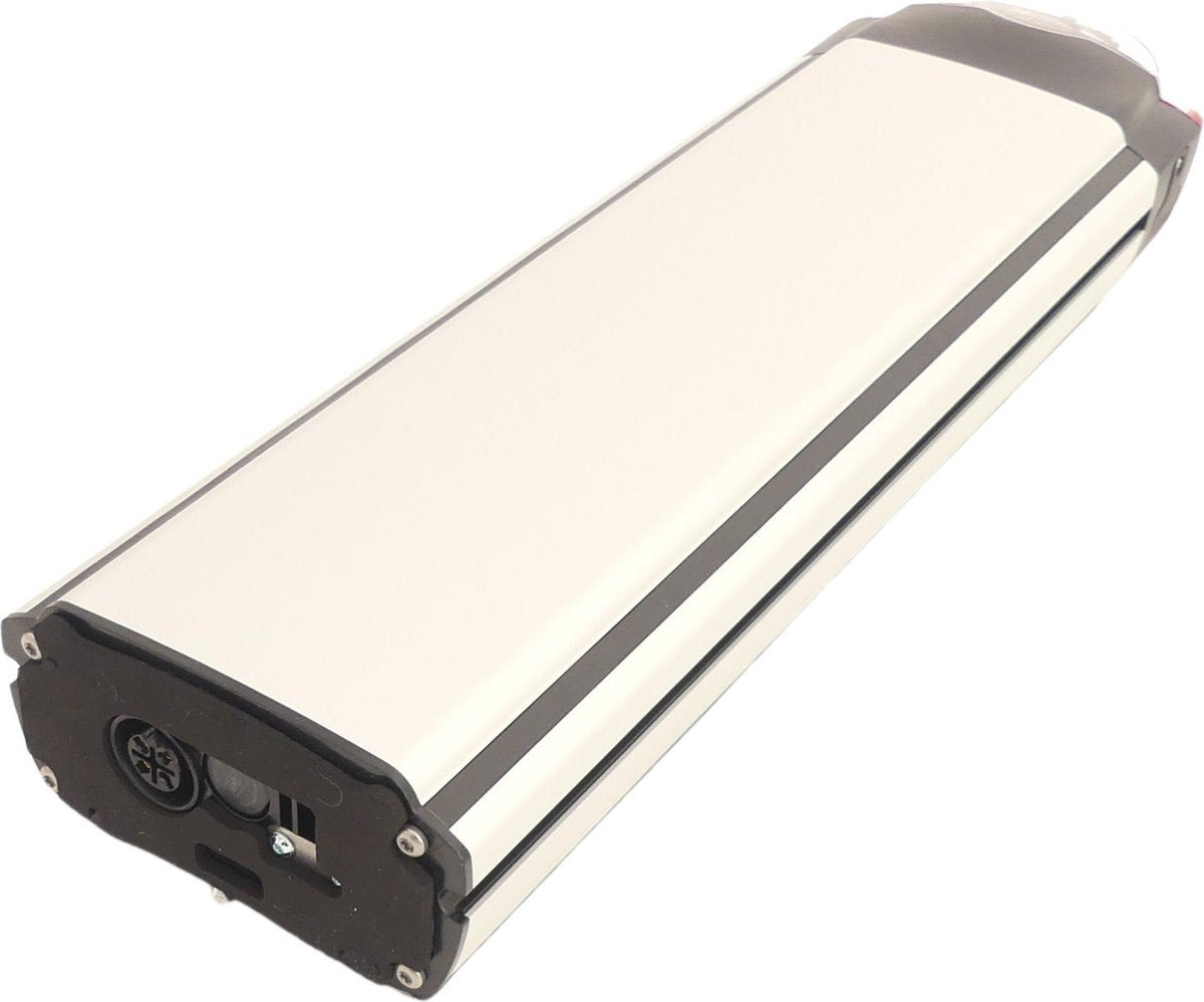 Accu Gazelle Innergy zilver Li Ion 36 Volt x 9 Ampère (324 Wh) inclusief achterlicht