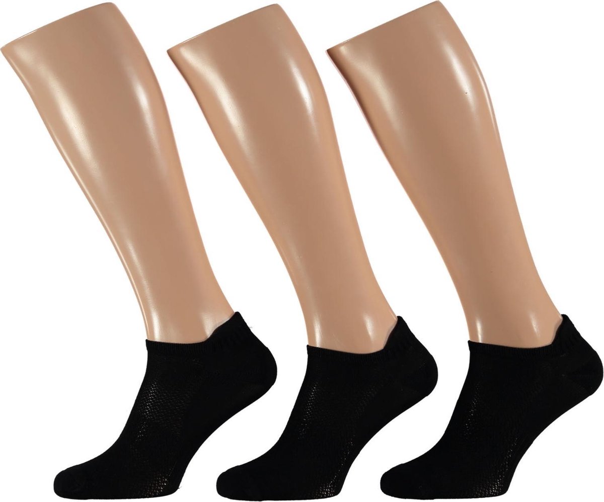 Xtreme Sportsokken Tactel Heren Polyamide Zwart 3-pak Mt 41/46