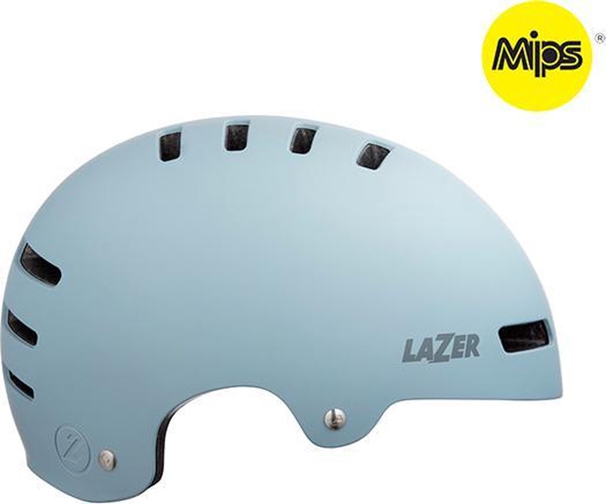 Lazer Fietshelm One+ Polycarbonaat Blauw Maat 58-61 Cm