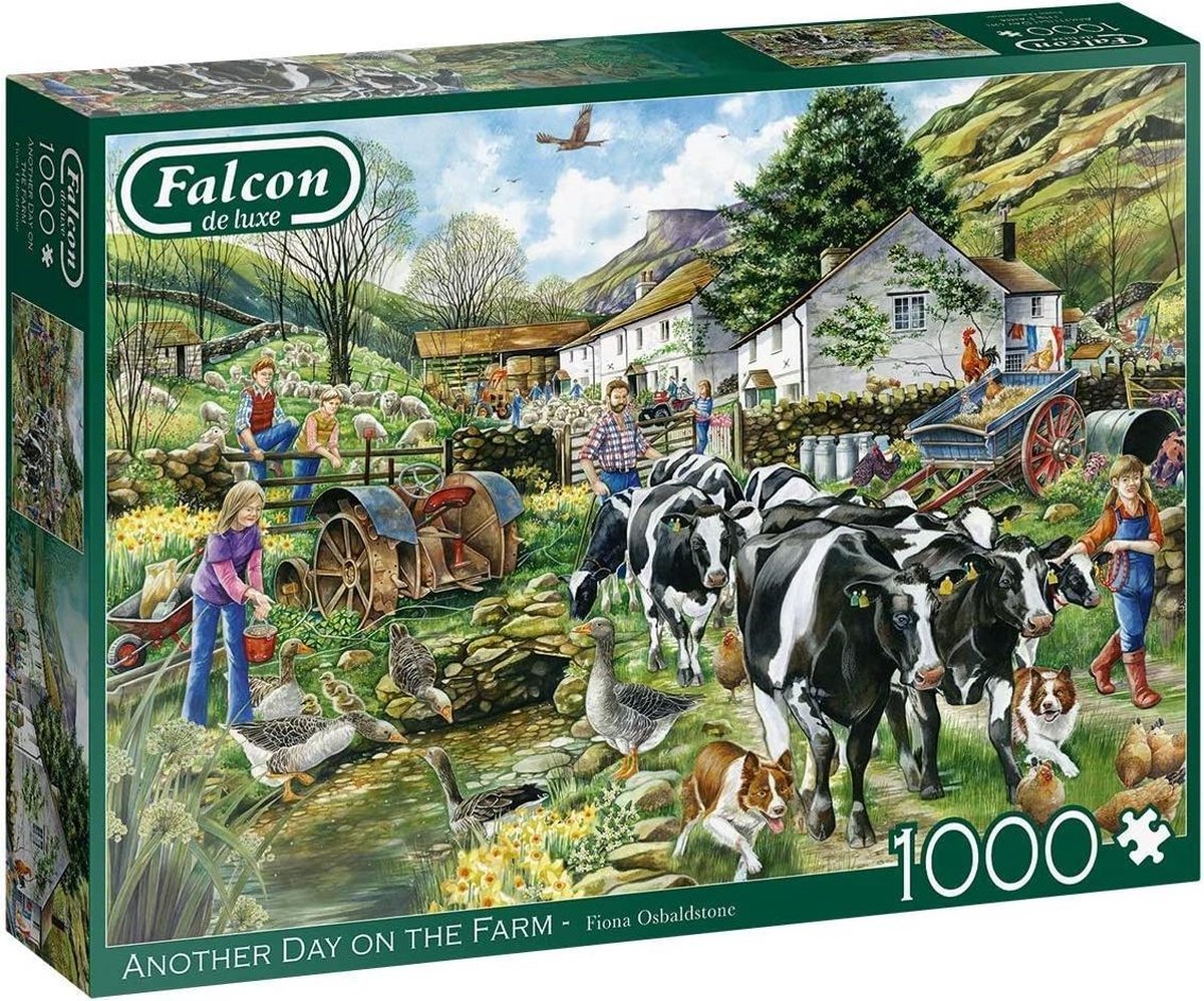 Falcon puzzel Another Day on the Farm - Legpuzzel - 1000 stukjes