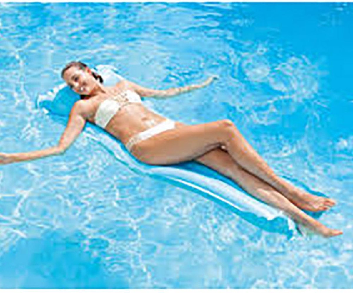 Intex Luchtbed 183 cm blauw