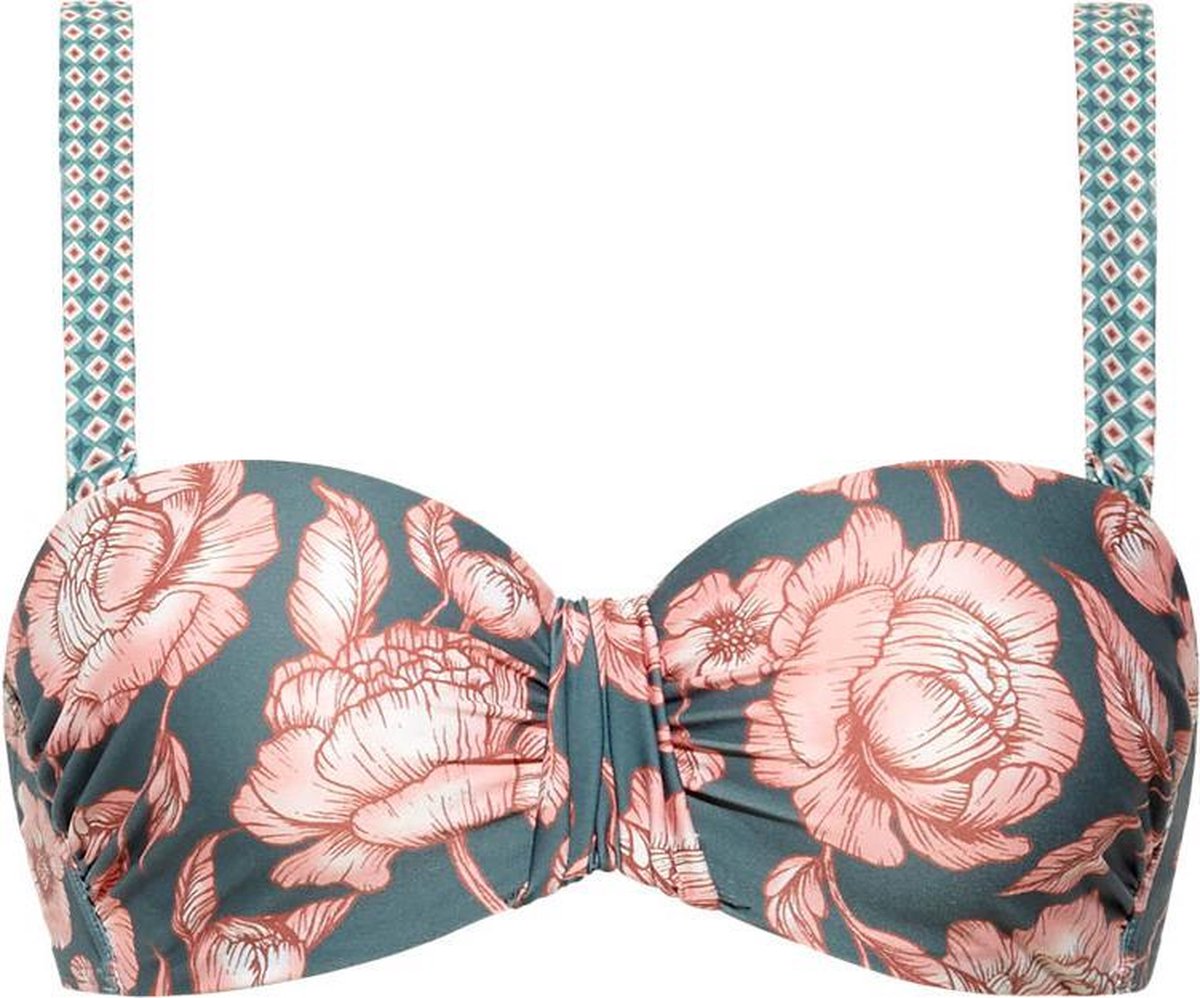 CYELL Peony Romance Bikinitop Groen maat 70C