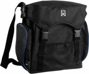 Tas willex sport groot 17l enkel zwart/blauw