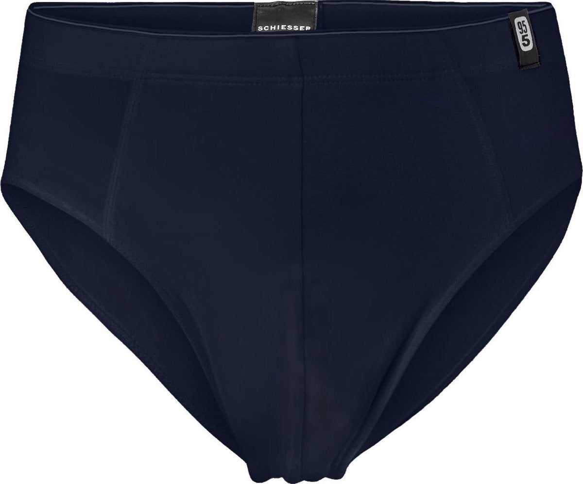 SCHIESSER 95/5 minislip (1-pack) - blauw -  Maat: S