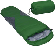 kinderslaapzak / groen - kamperen - camping - lichtgewicht - slaapzak - professioneel