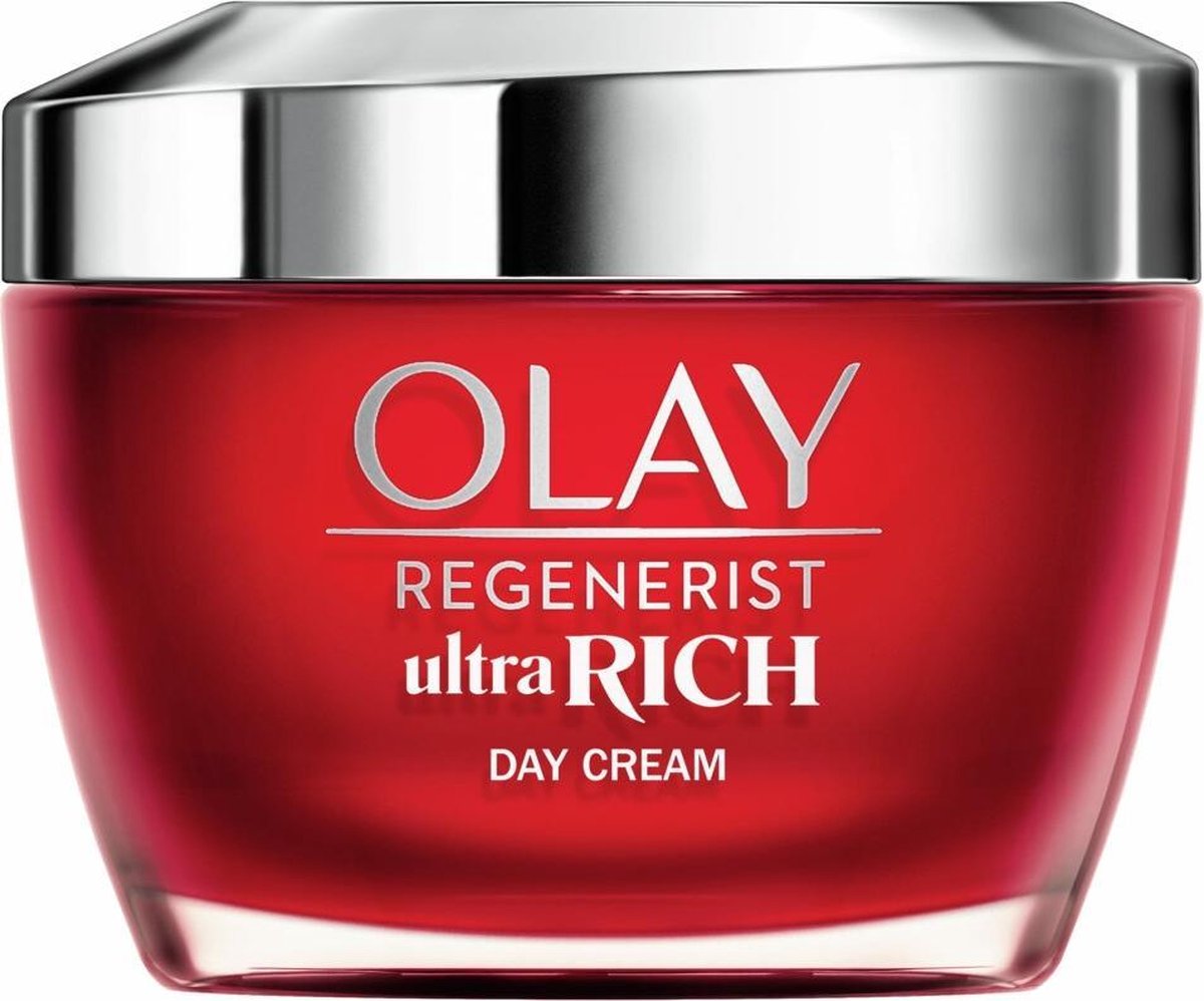 Olay Regenerist Ultra Rich Dagcrème - Vitamine B3 Peptide en Sheaboter - 50ml - Droge Huid