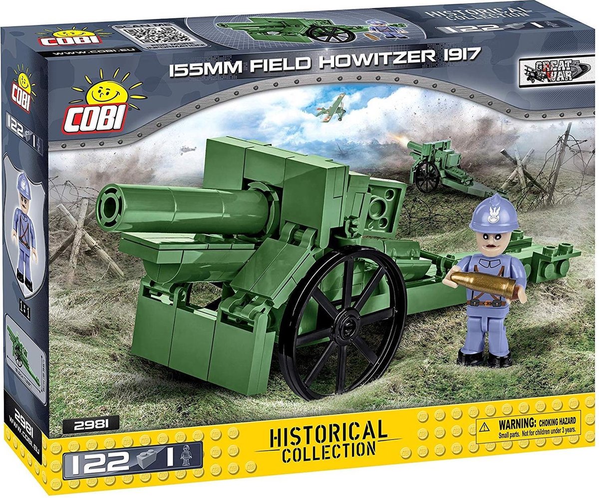 Cobi 122 Pcs Small Army /2981/ 155Mm Field Howitzer