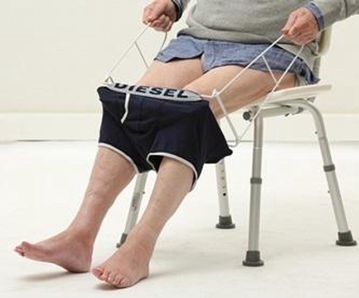 SlipLift: Opvouwbare slipjesaantrekhulp - XXL -maat  46 x 22 cm