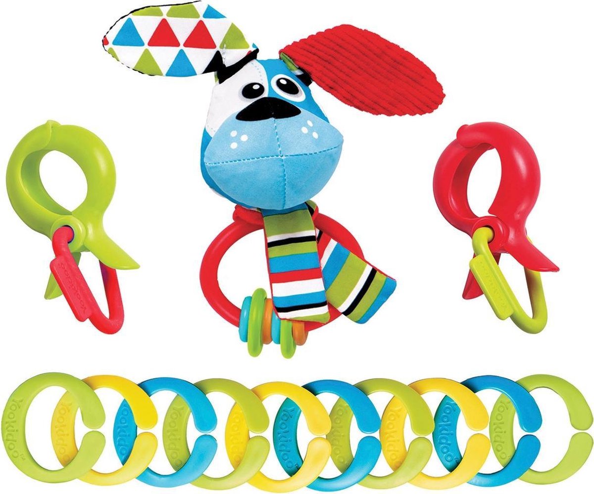 Yookidoo Rammelaar - One Size - Clips Rattle 'N' Links - Dog