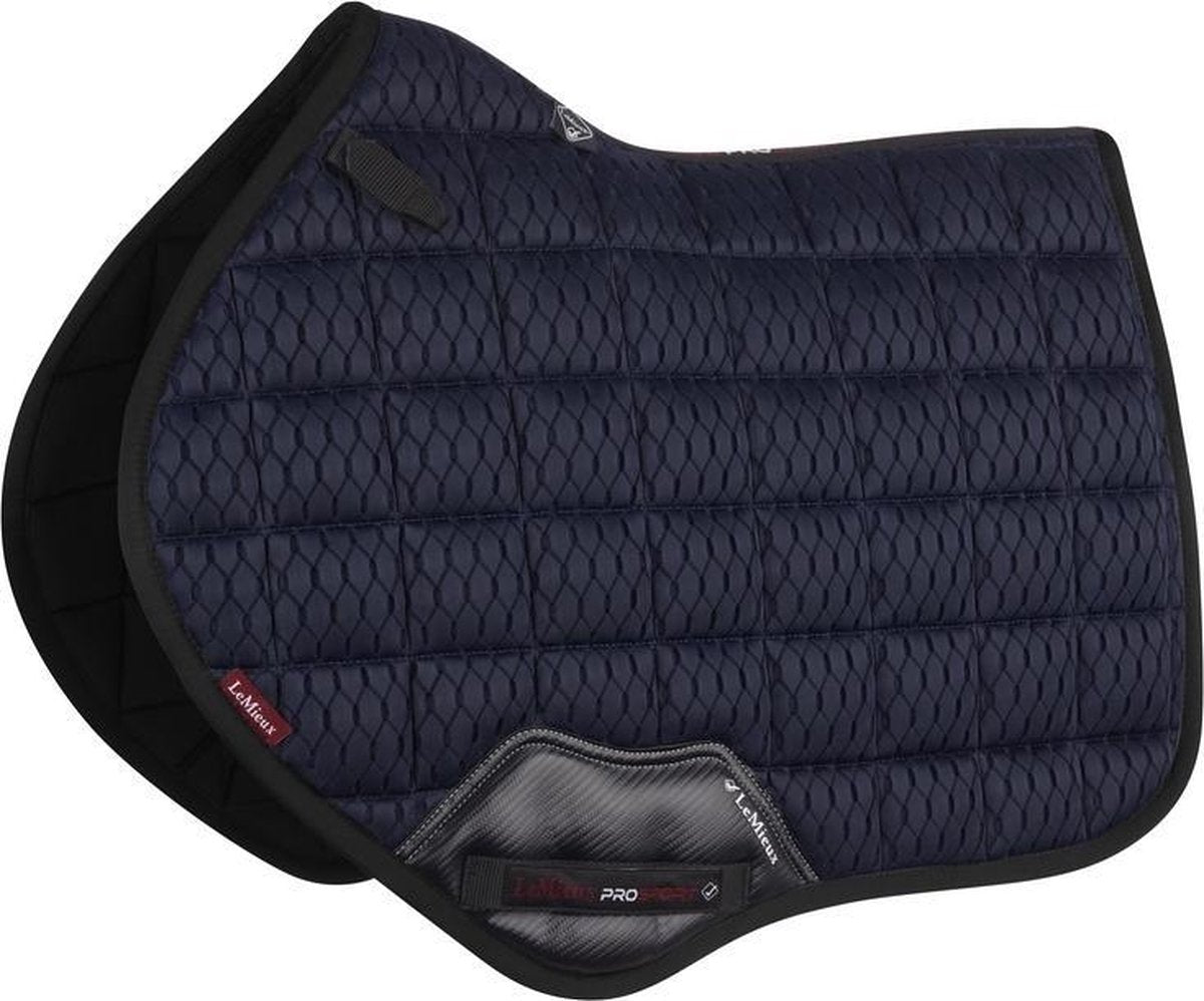 LeMieux Zadeldek Carbon Mesh CC