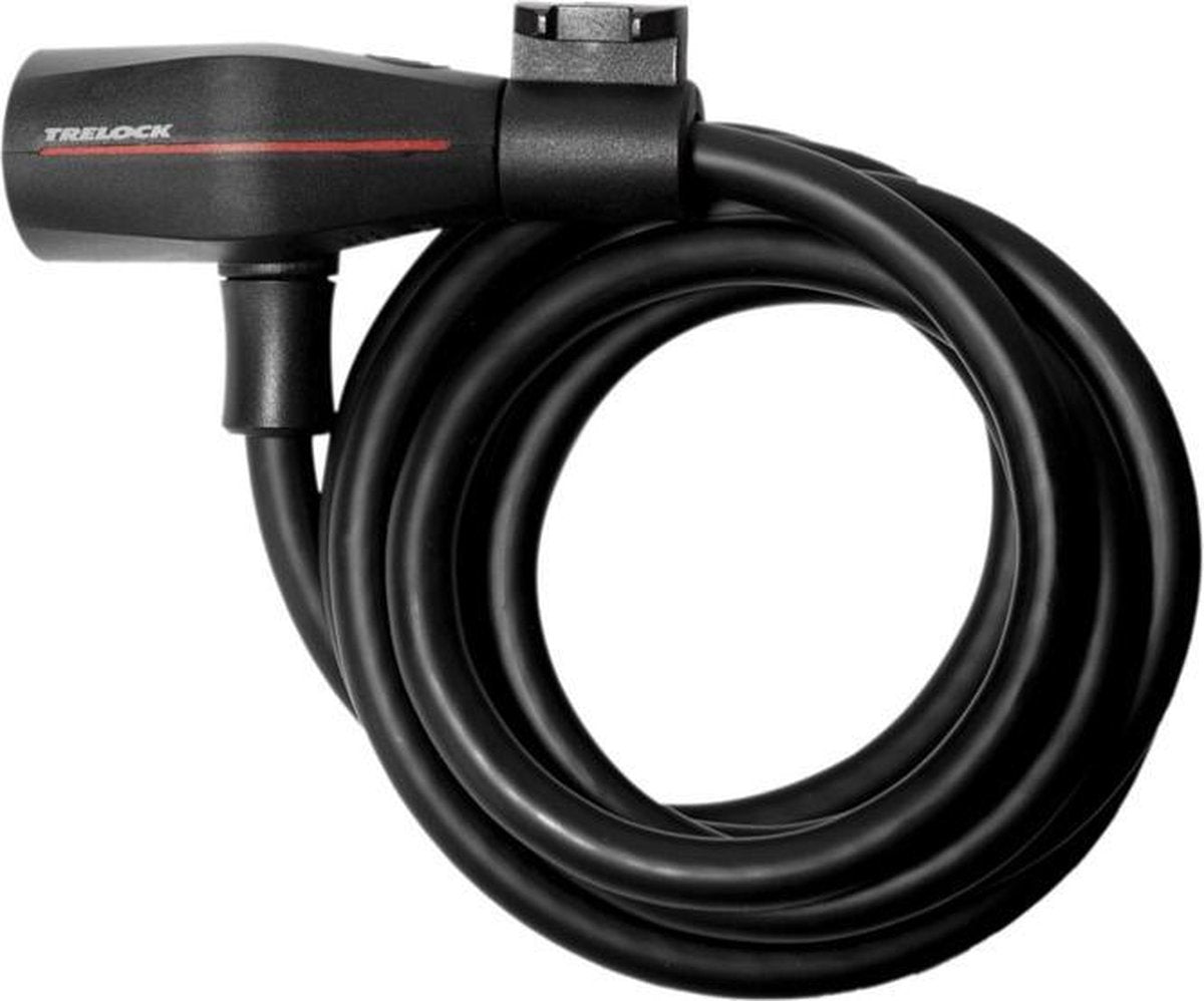 Trelock spiraalkabelslot SK108 150 8mm zwart