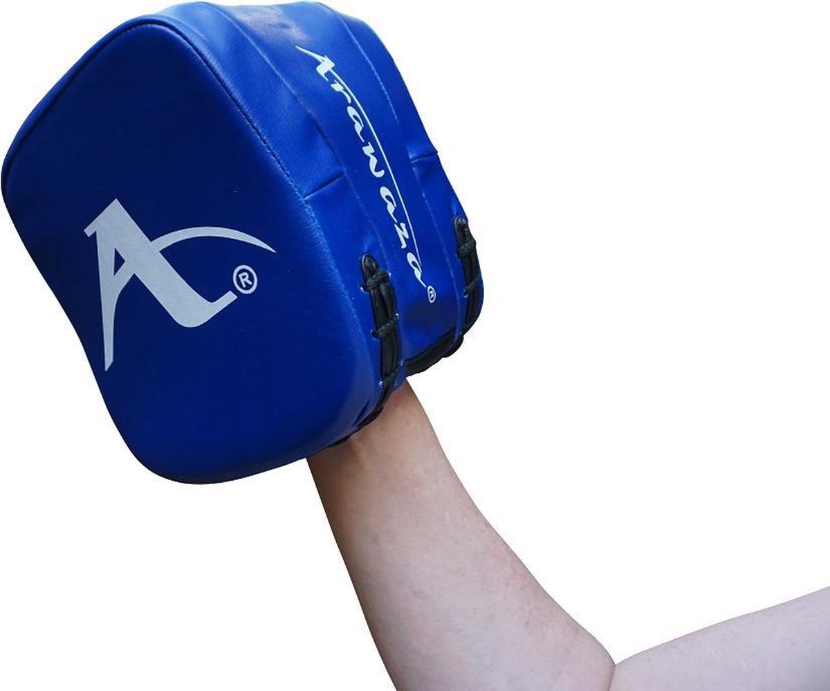 Karate-focushandschoen rechthoek (precisie-mitt) Arawaza