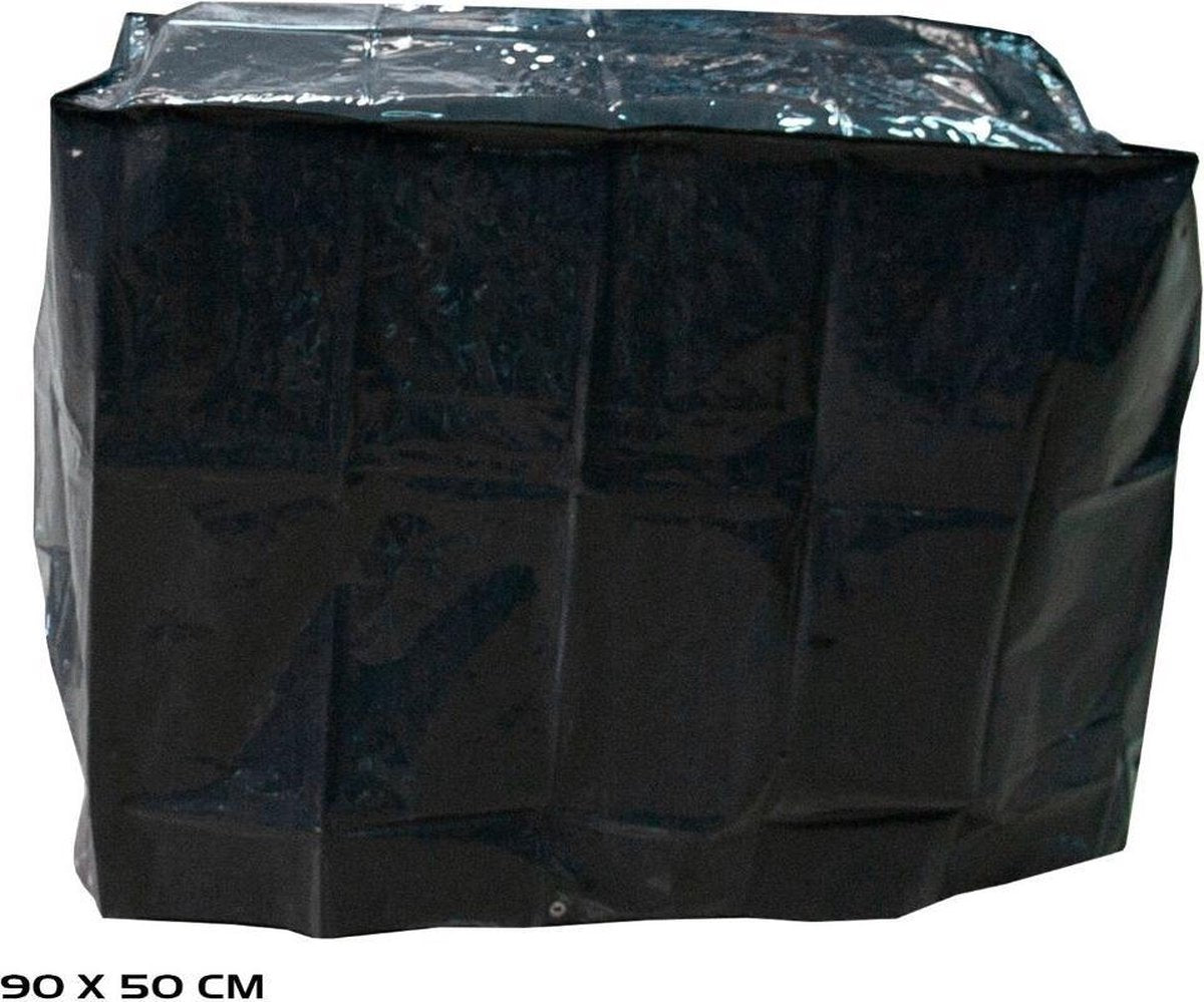 Orange85 Barbecue beschermhoes Zwart 90 x 50 cm