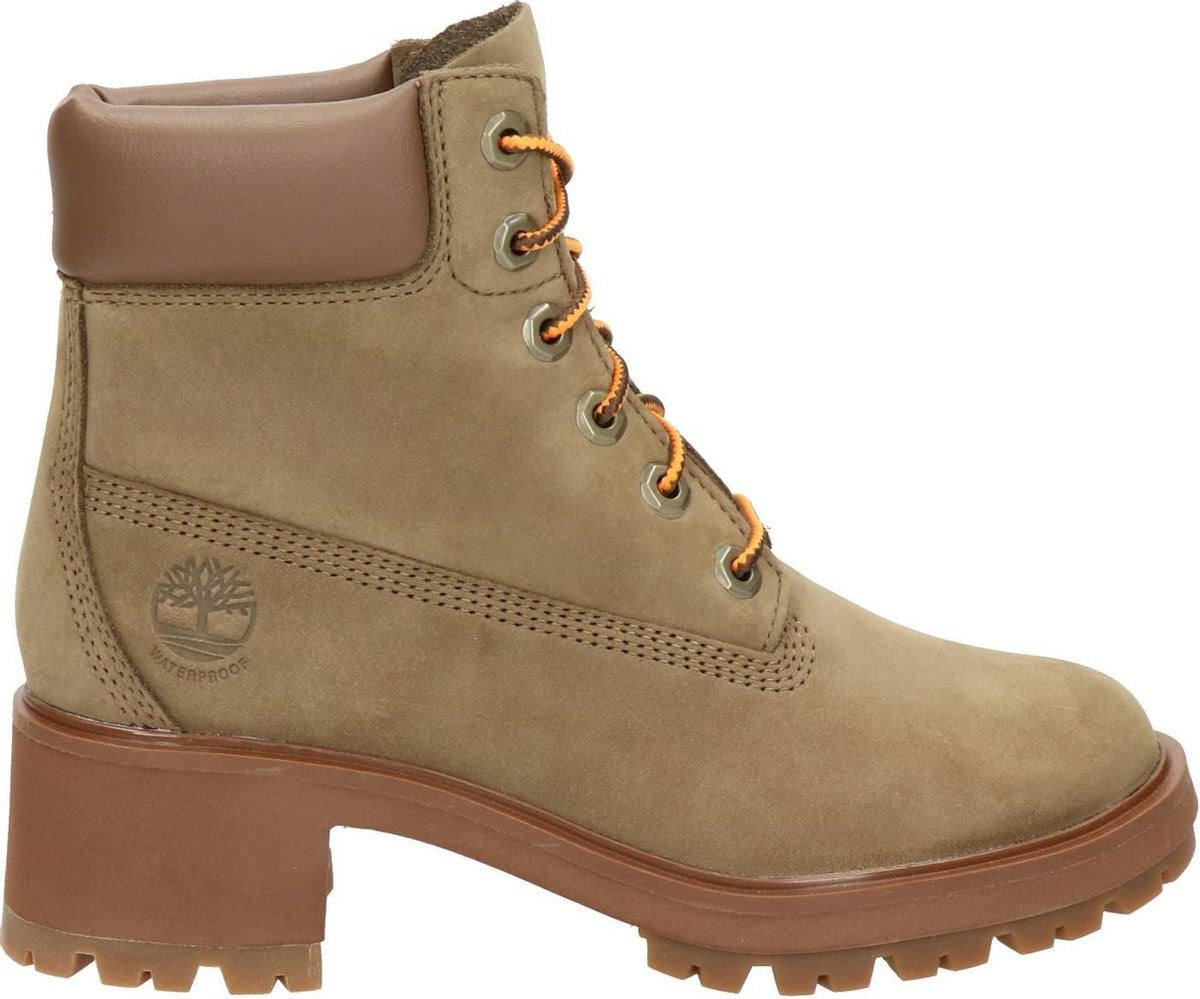 Timberland Kinsley dames veterboot - Taupe - Maat 41