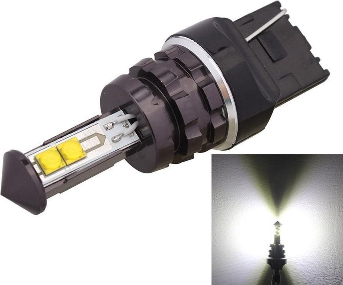 MZ T20 7440 20W 800LM wit licht 4 CREE XT-E LED-auto remlicht dagrijverlichting