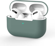 Medicca - Airpods Pro Case - Airpods Pro Hoesje - Airpods Pro Siliconen - Airpods Pro Cover - Airpods Pro Bescherming - Airpods Case - Geschikt voor Airpods Pro - Groen