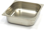 Gastronorm Bak 2/3GN - 100mm - 325x354mm - RVS - Glad - Ovenbestendig - Horeca GN Bak - Maxima