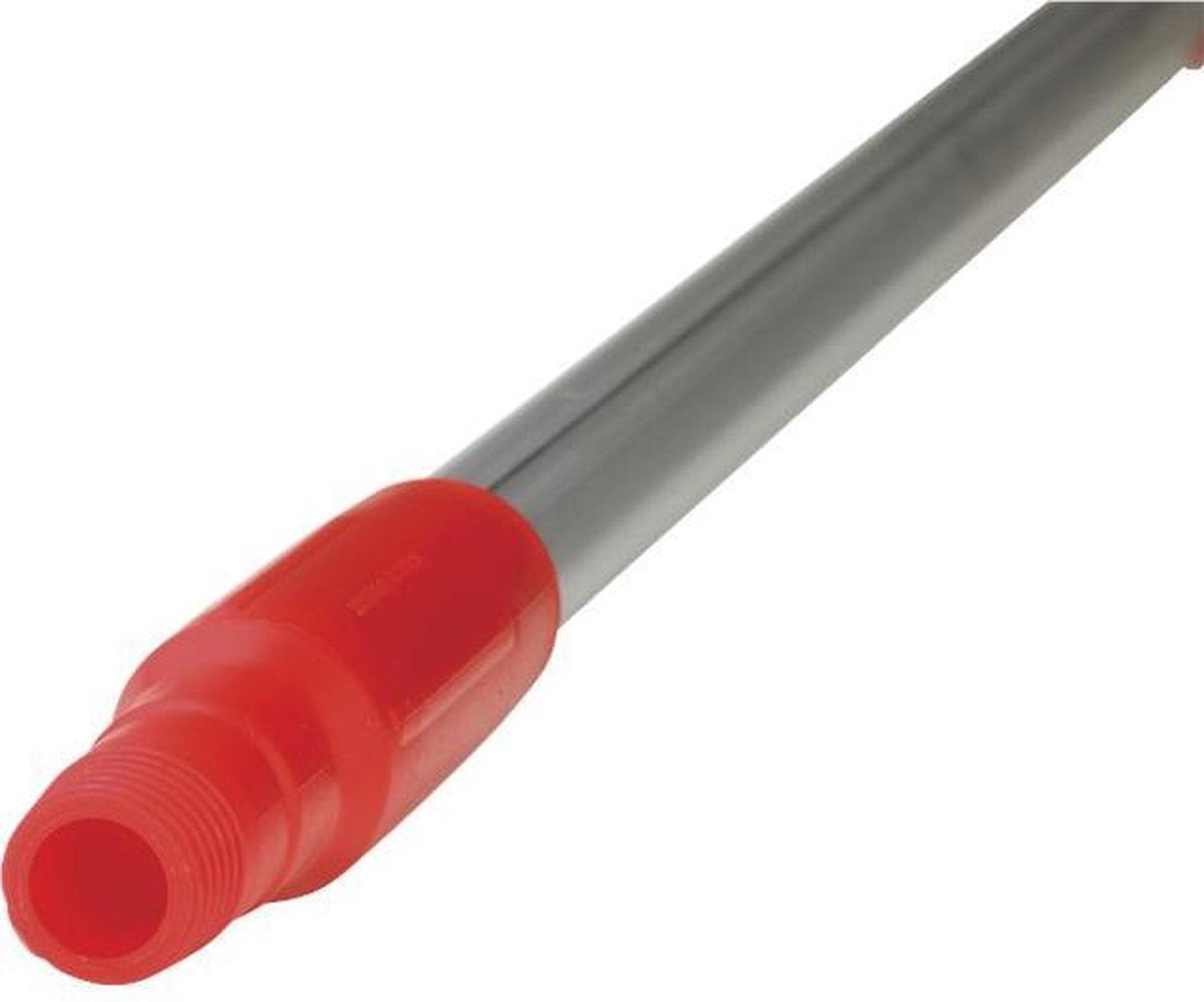 Vikan aluminium steel 130 cm rood