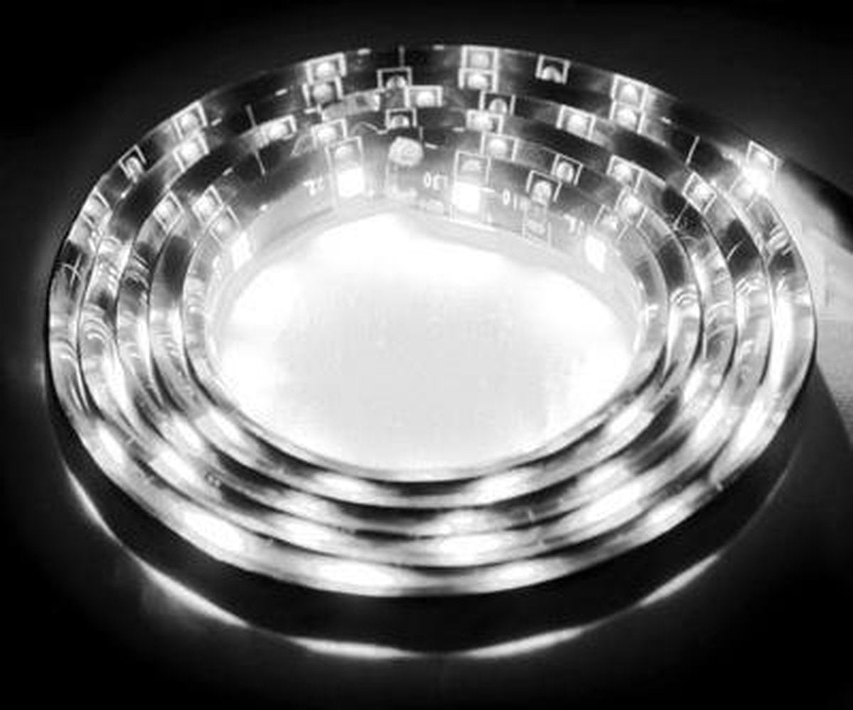 5 STKS 1.7 W 60 LED 3528 SMD Waterdichte flexibele autostrooklamp