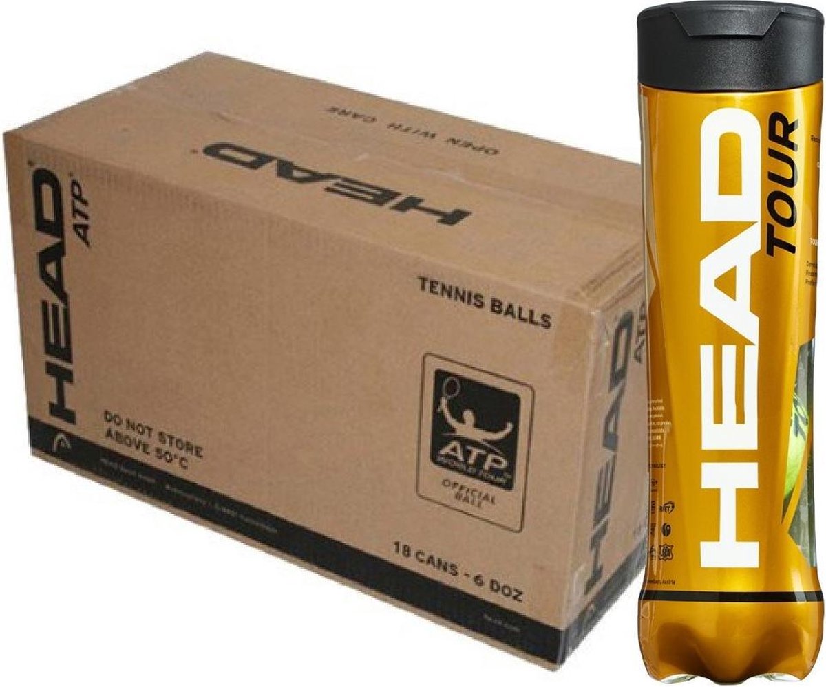 Head Tour tennisballen tennisbal tennis 2x4